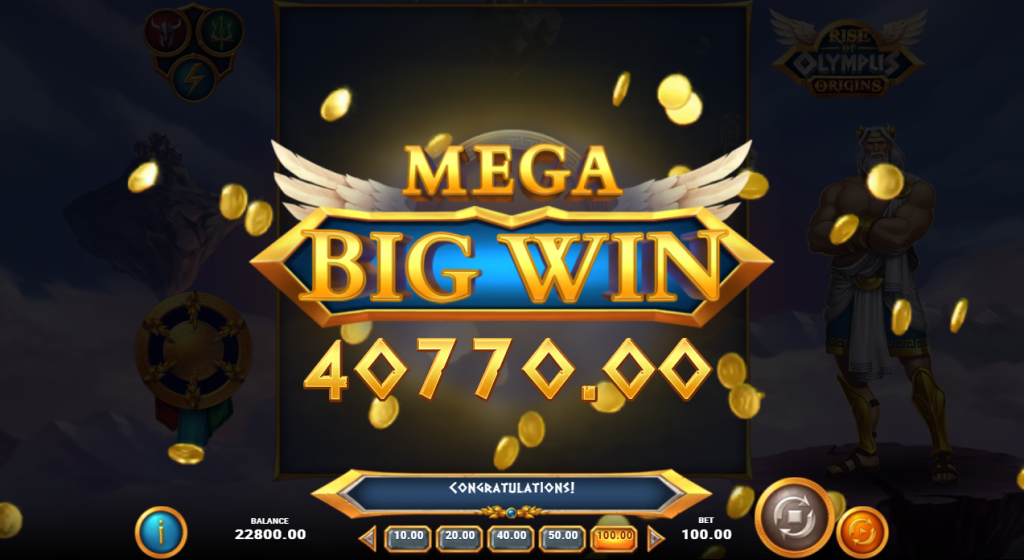 Rise of Olympus Origins Win